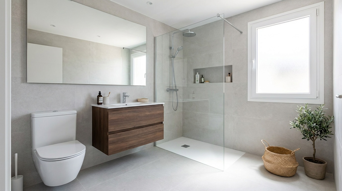 Cómo aprovechar espacio baño pequeño: guía práctica